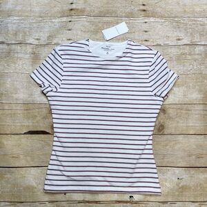 Abercrombie & Fitch NWT Stripped Baby Tee Shirt